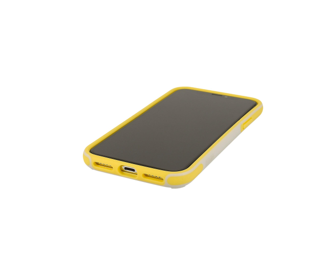 Etui Sporty Case do iPhone XS szarożółte - 1388447 - zdjęcie 4